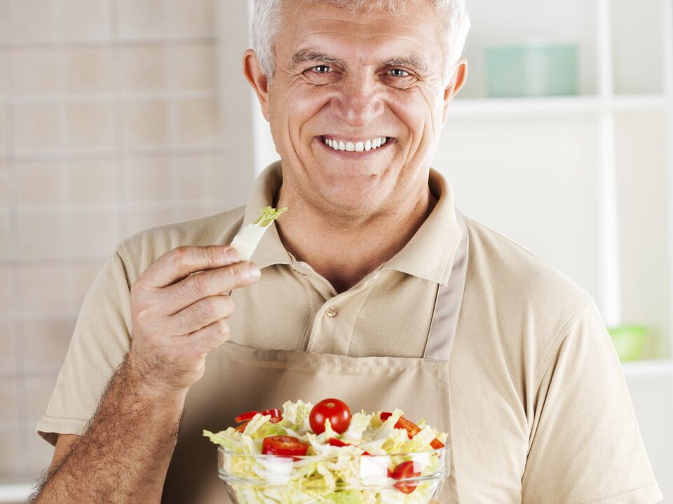 dārzeņu salāti prostatīta ārstēšanai